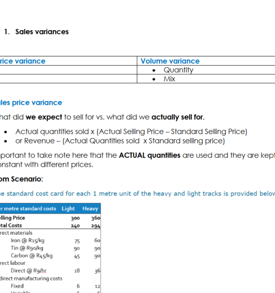 Product preview standard costing 555x592