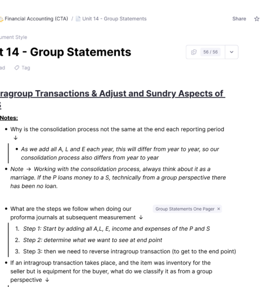 Remnotes Financial Accounting preview 2 555x592