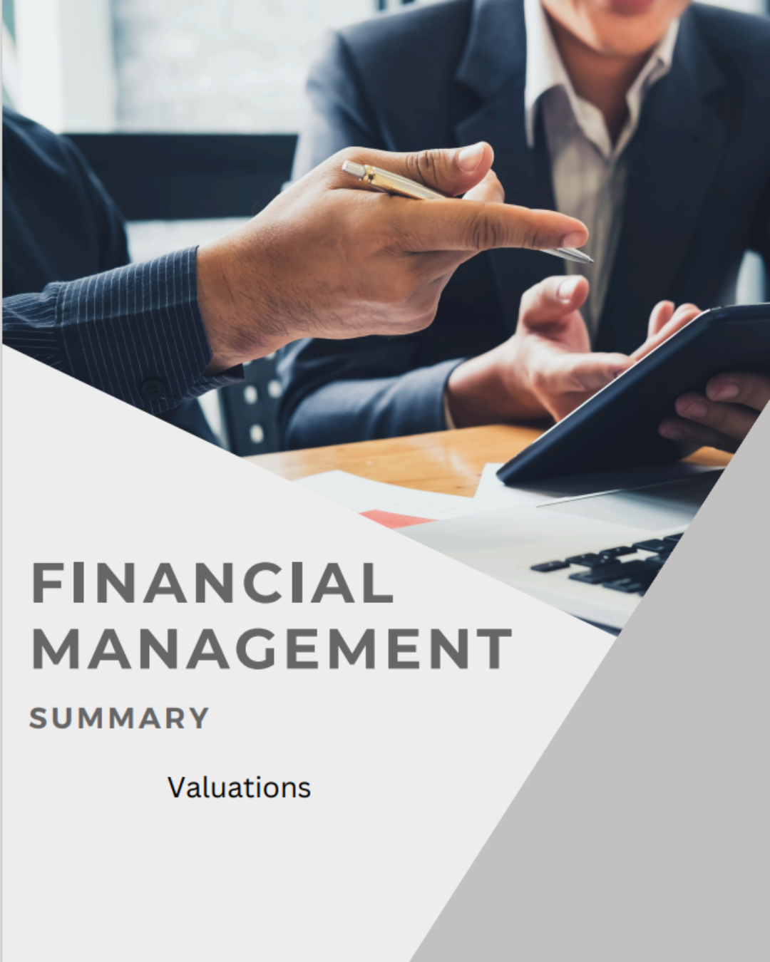 Valuations summary